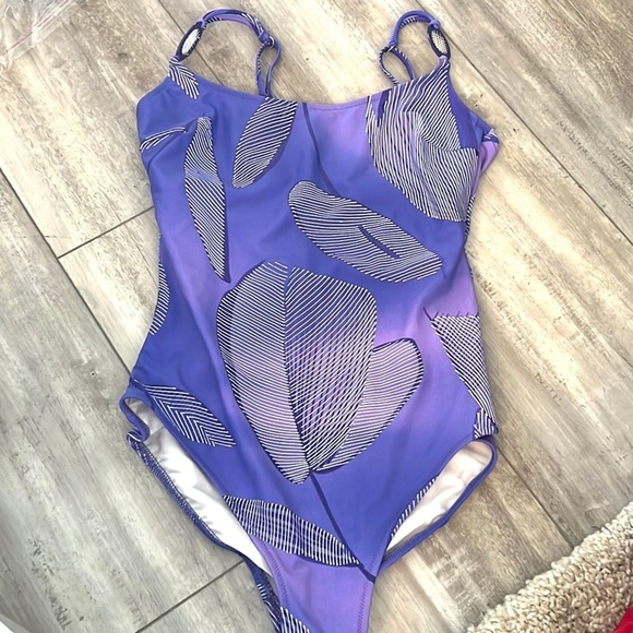 VTG Gideon Oberson, Like New, Gorgeous & Unique One-Piece, Size 12 (10?) - Picture 1 of 11